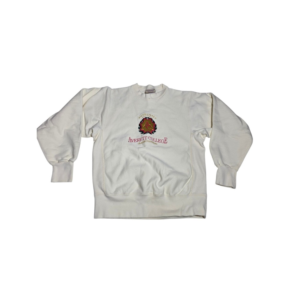 Vintage Averett College Sweatshirt Crable Sportswear USA‎ Made Medium B27